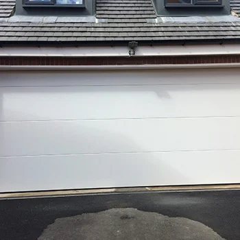 White Garage Door