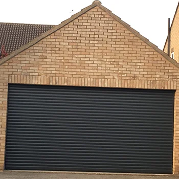 Black Garage Door